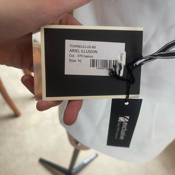 Chiara Boni La Petite Robe New Illusion Top size 10 - Picture 8 of 9